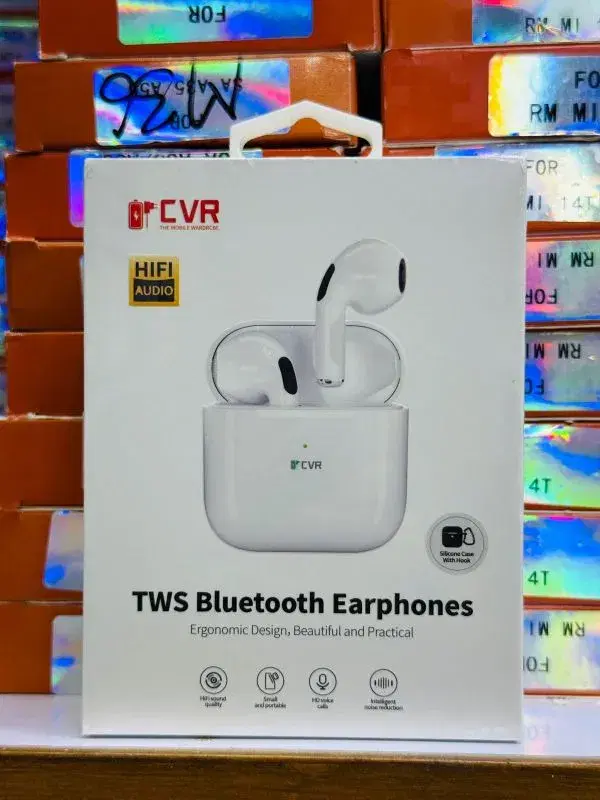 CVR TWS Bluetooth Earphones || Wireless Earbuds.