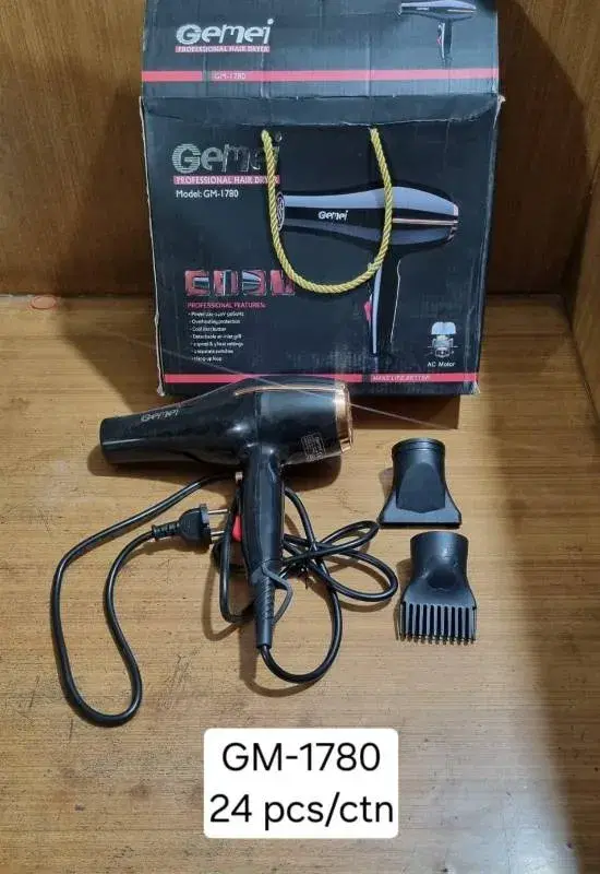 Gemei GM-1780 Hair Dryer - 3000W.
