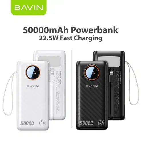 BAVIN Y-PC1157S 50000mAh 22.5W Fast Charging Powerbank.