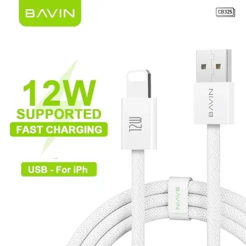 BAVIN U-CB325-12W Fast Charging Compatible For iPhone-1M.