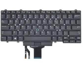 Laptop Keyboard for Dell Latitude E5450 /E7450/ E7470 UK With Backlight|| Laptop Internal Keyboard.