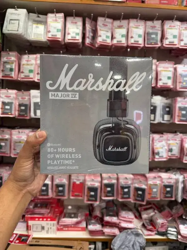 Marshall Major IV Bluetooth Headphones.