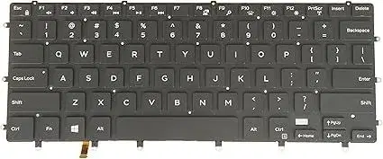 Laptop Keyboard for Dell XPS 9550 With Backlight || Laptop Internal Keyboard.