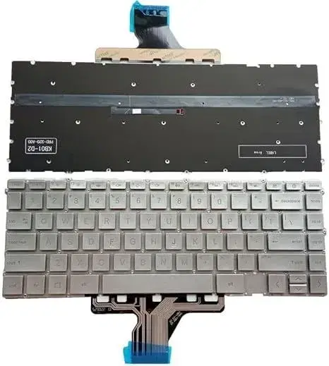 Laptop Keyboard for HP Envy 13-AY With Backlight-Silver || Laptop Internal Keyboard.