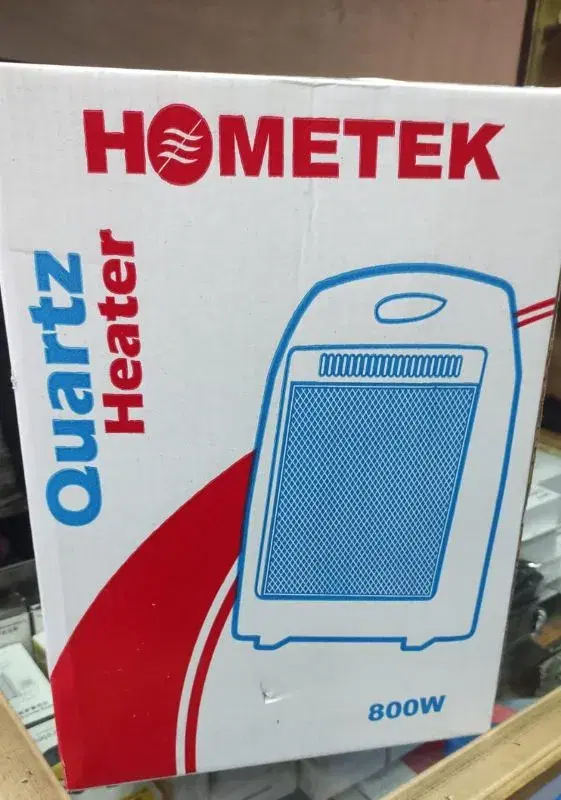 HOMETEK 800W, 2 Rod Quartz Heater.