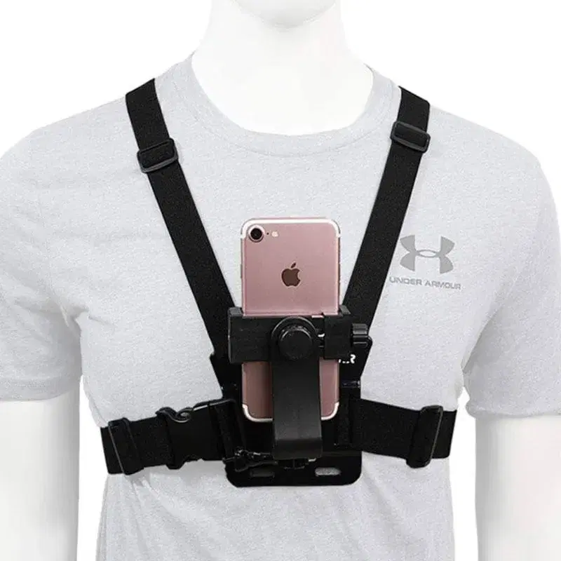 Chest mount set for mobile phone || Suitable For Bike Rider/ Cycling and soon.