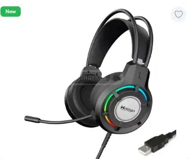 Wooyu G18 Gaming Headset with USB Interface.