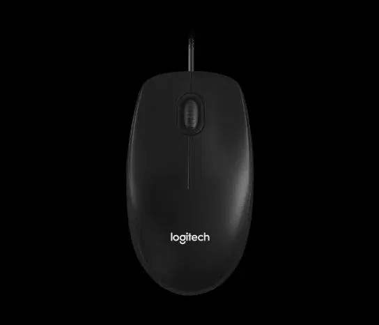 Logitech M100R USB\ Corded Mouse -Black.