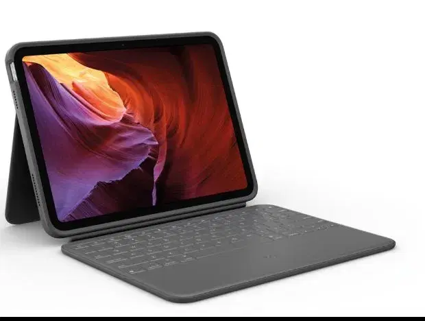 Logitech RUGGED FOLIO keyboard case with Smart Connector for iPad A16/ 10.9 Inch 10th gen.