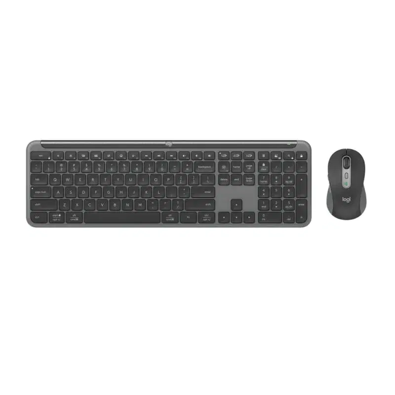 Logitech Signature Slim Combo MK950 Keyboard And Mouse- Graphite .