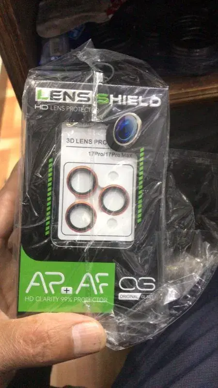 LENS SHIELD HD Lens Protector || 3D Lens Protector for the iPhone 17 Pro/17 Pro Max.