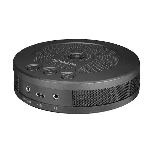 Boya BY-BMM400 Conference Microphone Speaker|| Portable Omni Mic + Speaker for Seamless Group Calling.