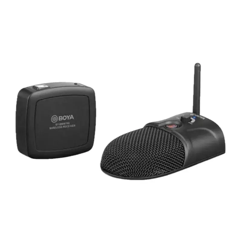 Boya BY-BMW700 Wireless Conference Microphone System|| Low-Profile Boundary Mic for Group Calls & Meetings.