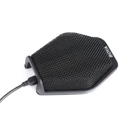 Boya BY-MC2 Conference Microphone|| Compact Omni Lavalier Mic with Long Cable for Meetings & Streaming.
