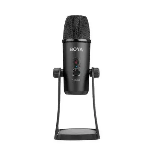 Boya BY-PM700 USB Condenser Microphone || Triple-Capsule Desktop Mic with Four Switchable Polar Patterns.