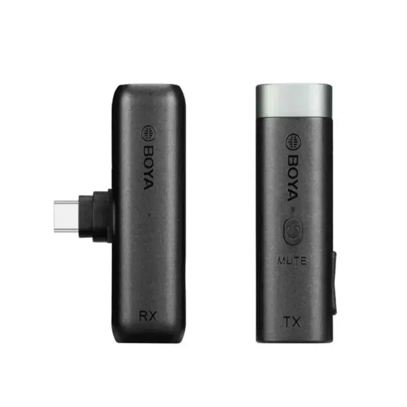 Boya BY-WM3U Digital True-Wireless Microphone System || Compact Dual Mic System with Charging Case for USB-C, Camera & Smartphone.