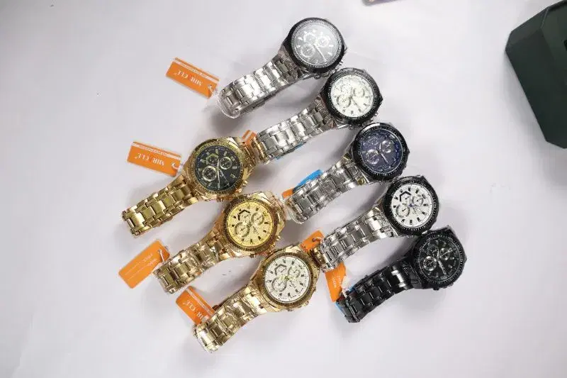 Miracle M89 Luxury Stylish Analog Quartz Wrist Watches With Stainless Steel For Mens.