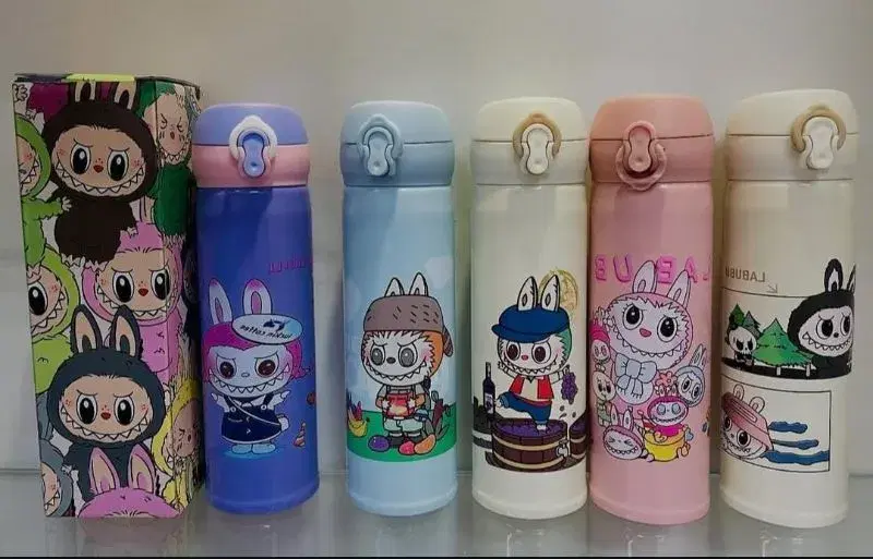 Labubu Printed water bottles.