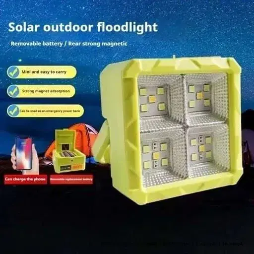 Ruilang-T70 Solar Plus USB Charge Outdoor Floodlight.