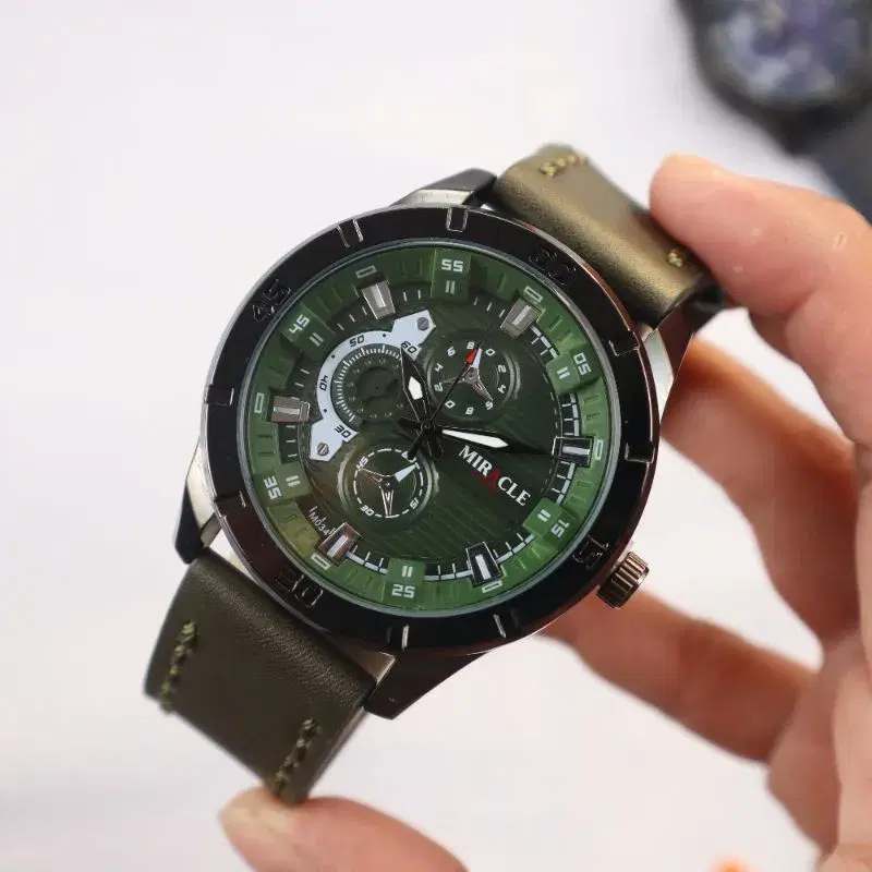 Miracle New Fashionable Men's Quartz Watches.