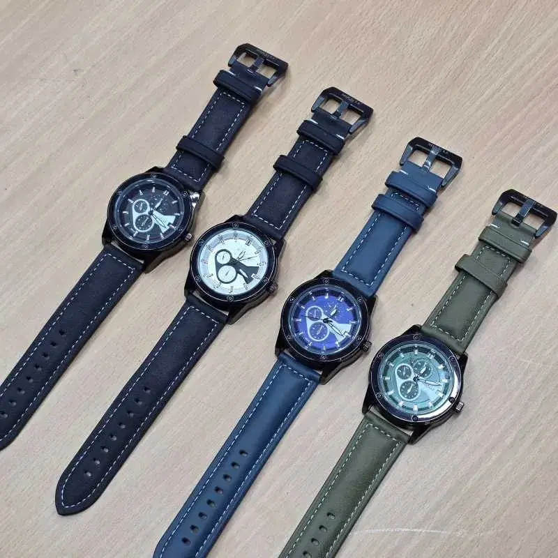 Miracle M035 Mens Elegant And Classic Analog Leather Watches.