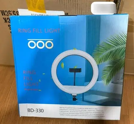 BD-330, 33Cm Selfie Ring Light Tripod Photo Studio Photography Dimmable With Tripod Stand.