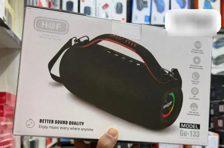 H@F Gu-133 High Quality Portable Wireless Speaker.
