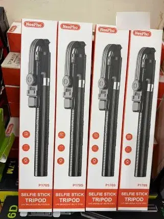 Neepho P170s Selfie Stick Tripod For Phone/Dslr Camera With Mobile Holder.
