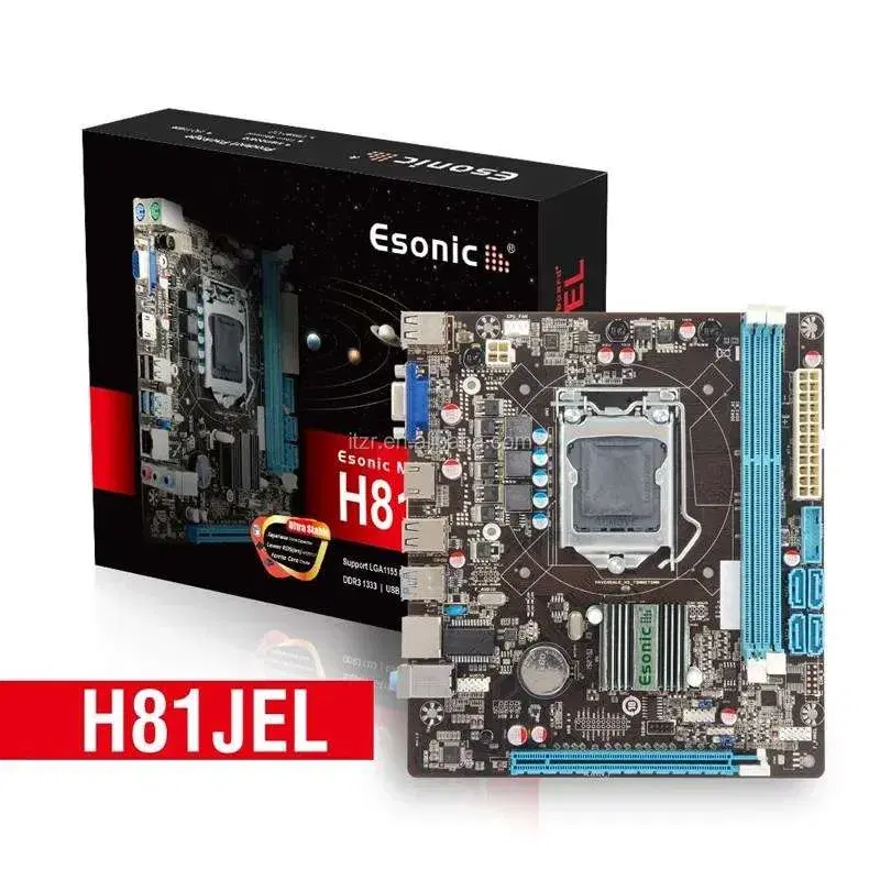 ESONIC H81 Motherboard || LGA 1150 DDR3 Mainboard for 4th Intel CPU.