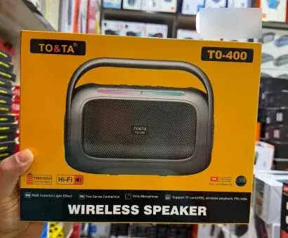 TO&TA T0-400 Hi-Fi Wireless Speaker.