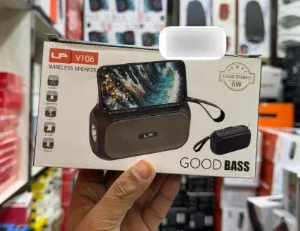 LP V106, 8W Portable Wireless Bluetooth Speaker.