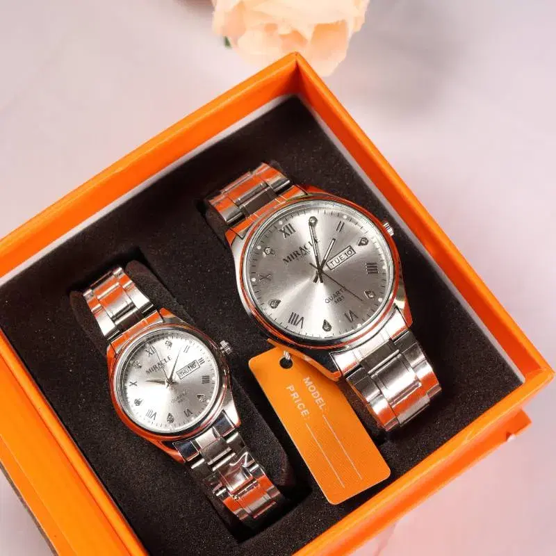 Miracle M81 Quartz Fashionable Couple Watches without box