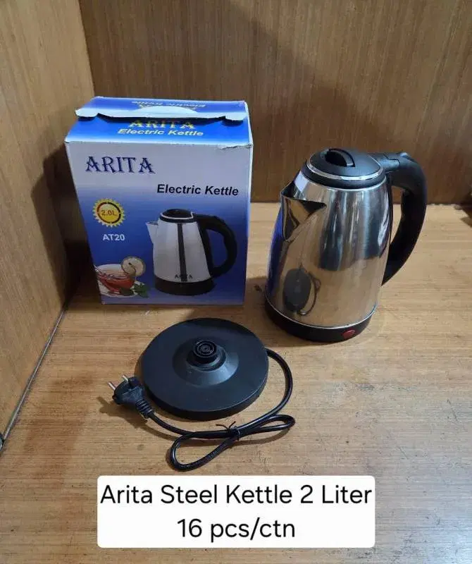 Arita AT20 Steel Electric Kettle-2 Litres.