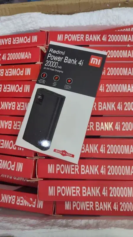 Xiaomi Redmi Power Bank 4i 20000mAh || 22.5W Fast Charging.