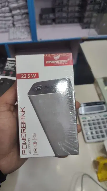 Energeez 30000mAh,22.5W Fast Charging power bank.