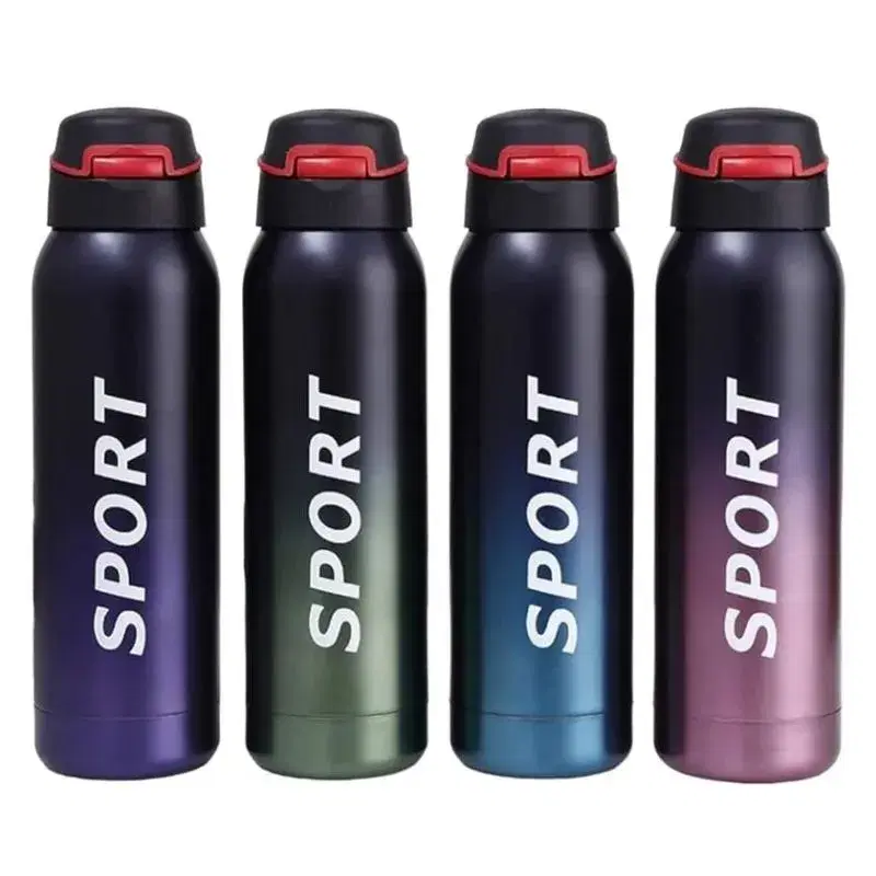 Sport Thermos Water Bottle With Straw Insulation Cup-500ml.