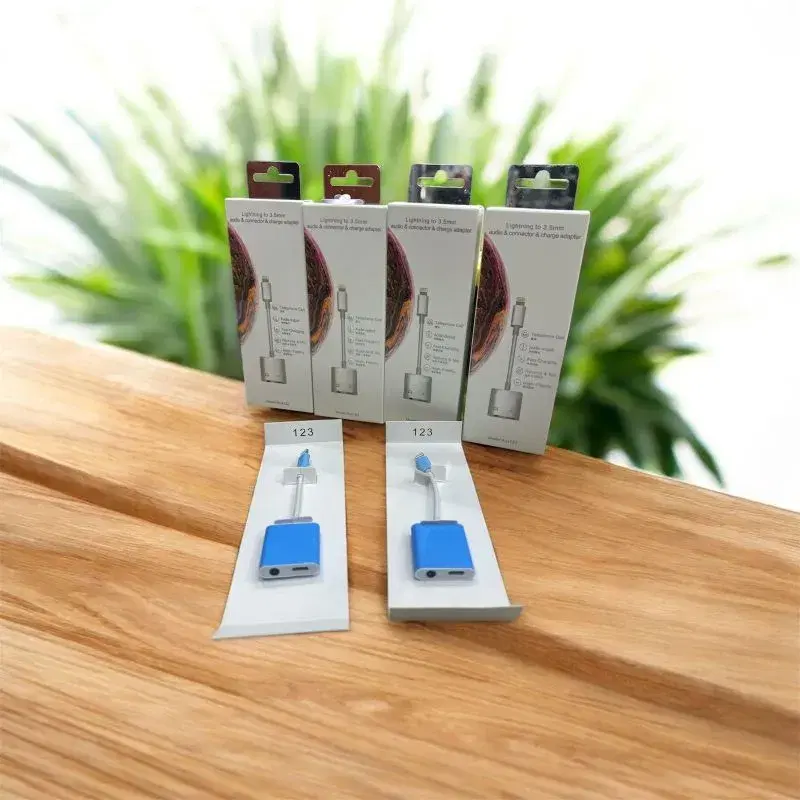 Lightning to 3.5mm Audio And Charge Adapter.