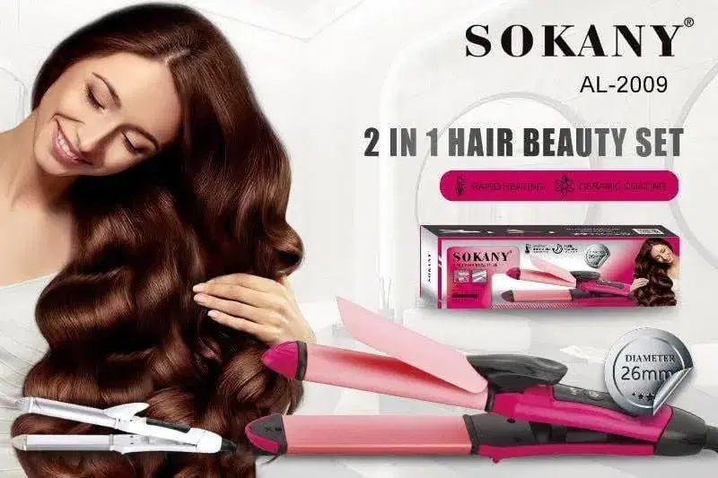 Sokany AL-2009 2-in-1 Hair Beauty Set.