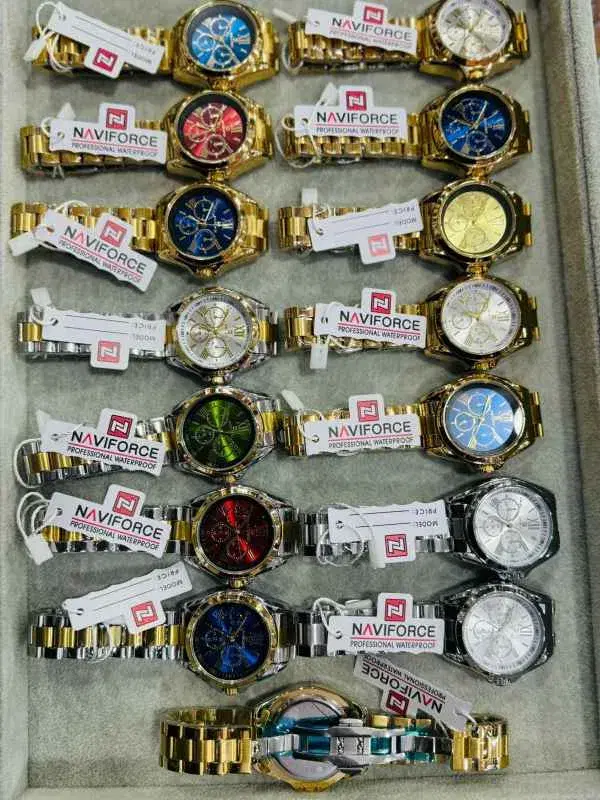 NaviForce Professional Waterproof Roman Dial Watches For Mens.