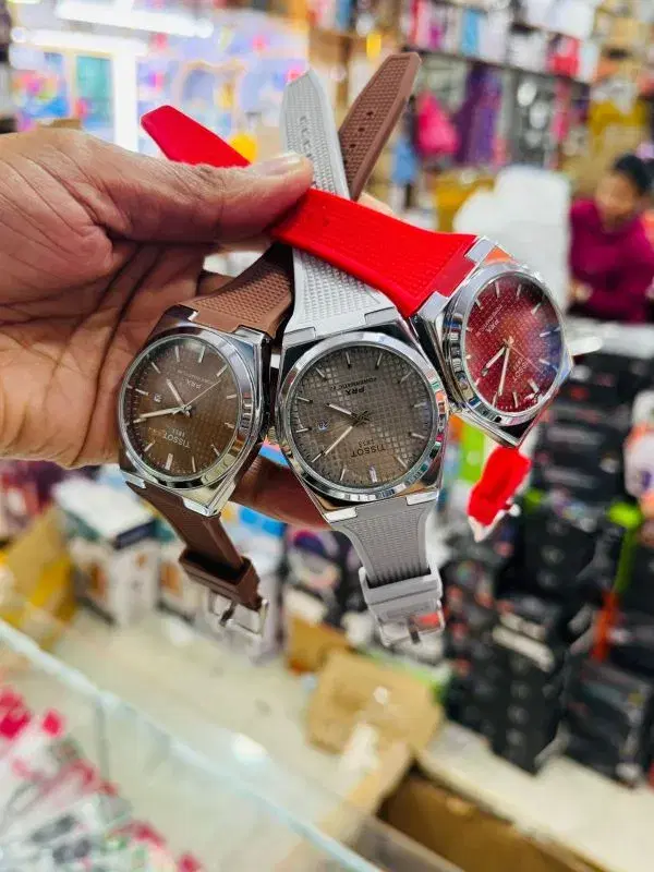 Tissot Rubber Strap Wristwatch For women.