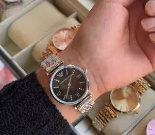 Emporio Armani Women's Analog Display Quartz Watch.