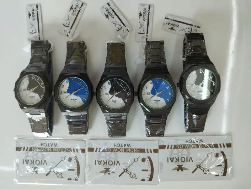 Viokai Premium Quality Arabic Dial With Date Watches For mens.