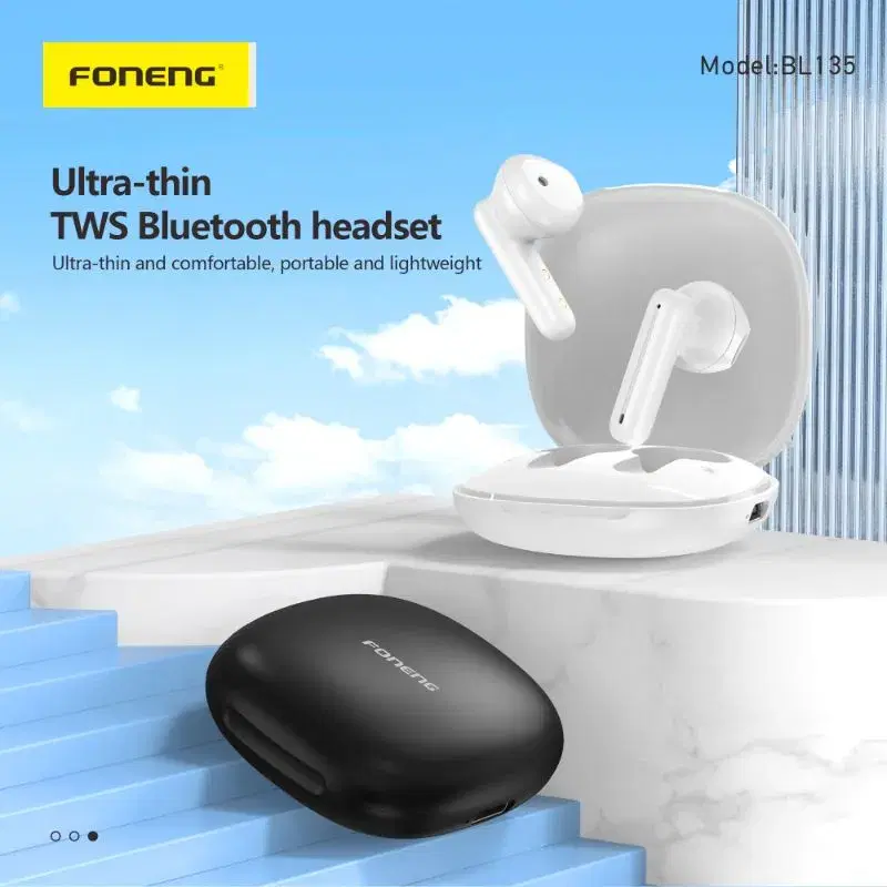 Foneng BL135 Ultra Thin TWS Earphone|| Wireless Earbuds.