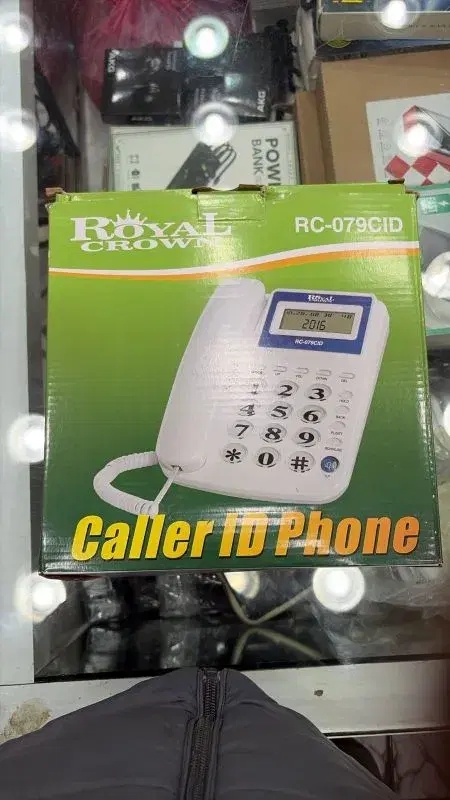 Landline Telephone|| Royal Crown RC-079CID Caller ID Phone Corded Landline Phones.