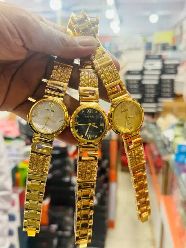 Cairel Golden Premium Quality Watches.