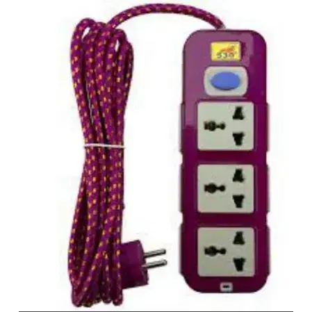 9-Port 10A 220V Universal Extension Multiplug - Safe & Durable Power Strip