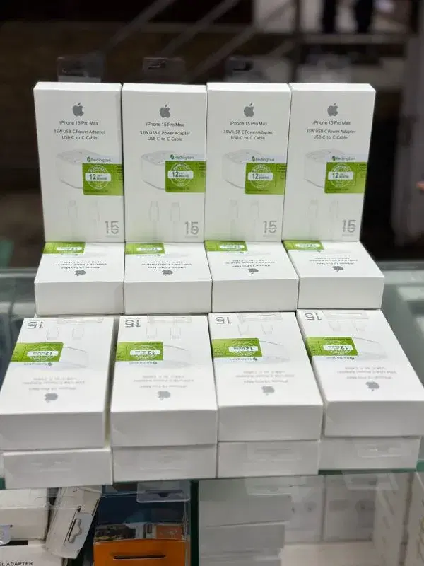 iphone 15 promax 35w USB-c power adapter USB-C to C cable
