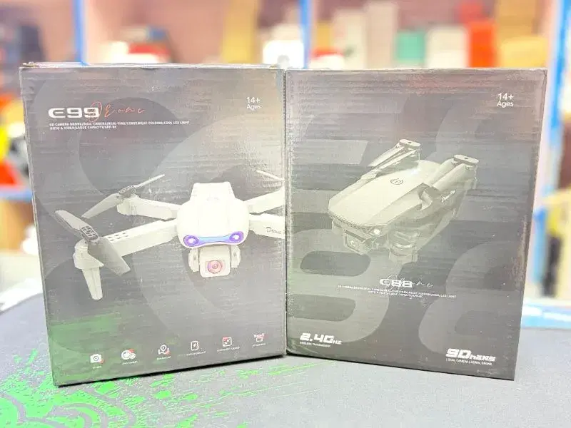 E99 Drone Foldable HD Dual Camera Drone Single Battery