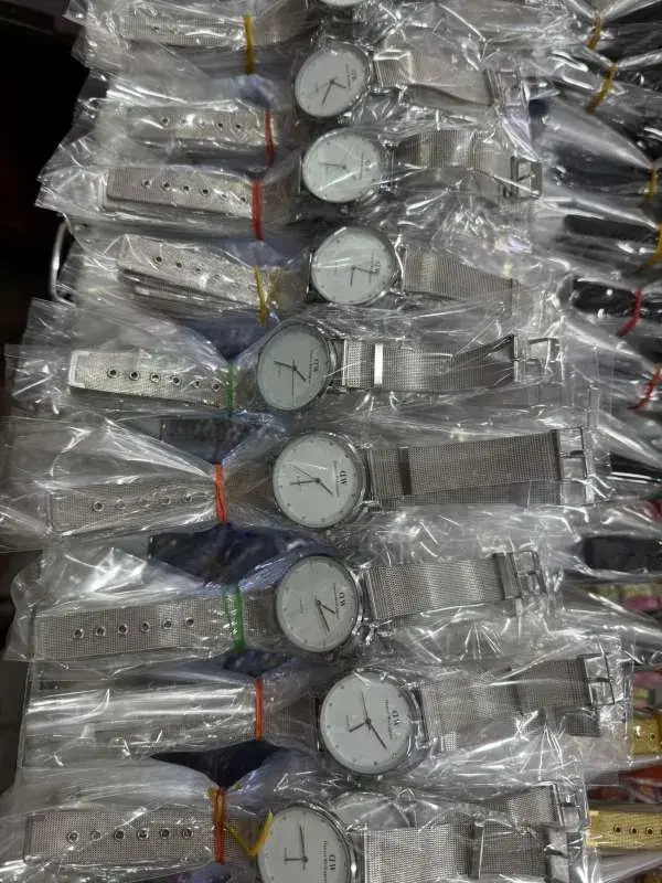 Stainless Steel Silver Color White Dial DW Watch For Women