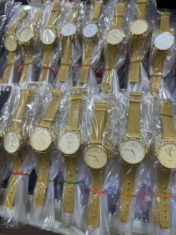 Stainless Steel Full Golden Color DW Watch For Women